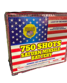 750s Saturn Missile, WC (New) - Case of 4