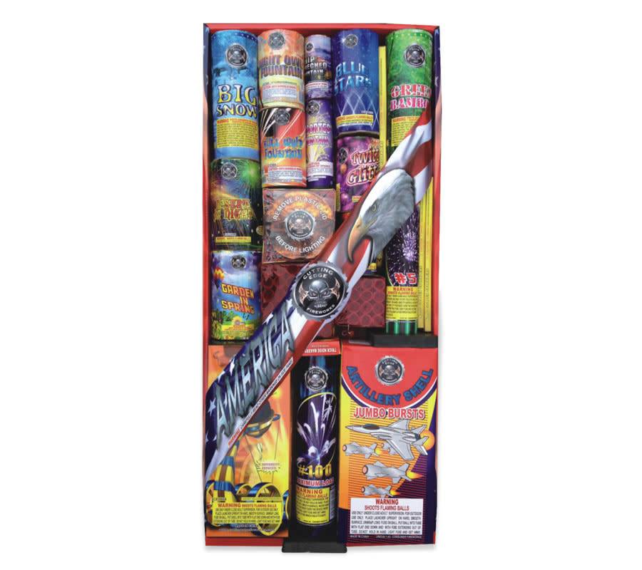 Cutting Edge America Assortment, CE, WC - Case of 4