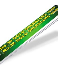 Gold Sparklers 36-in, CE - Case 60/4