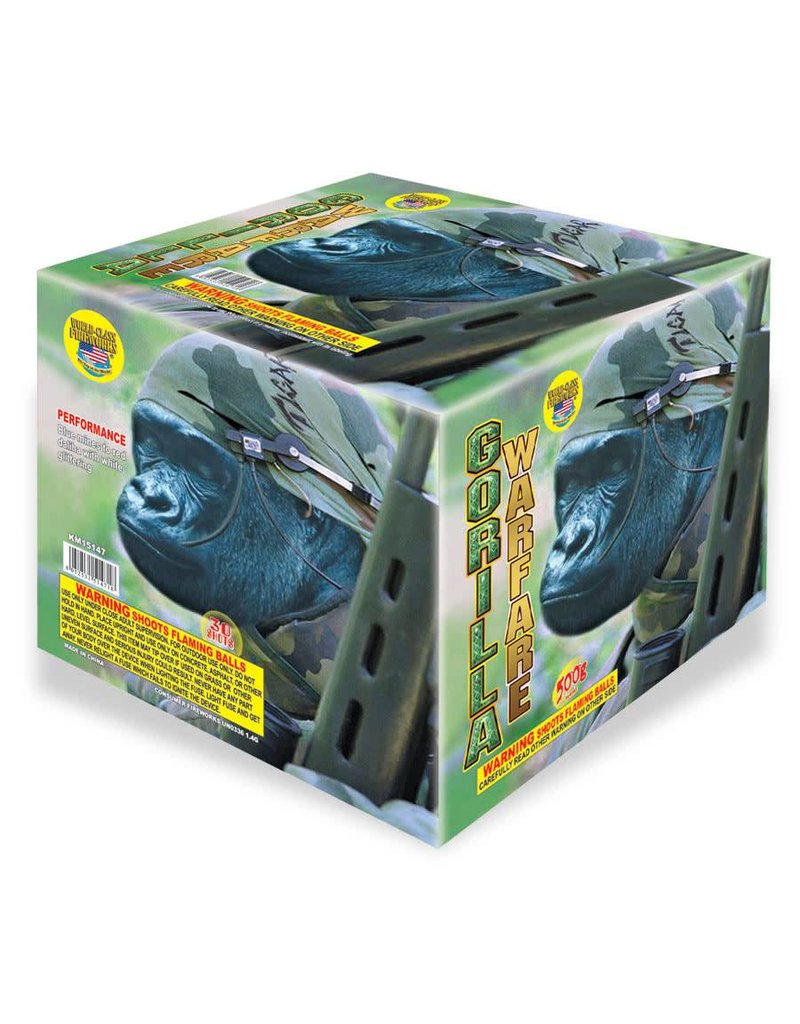 World Class Gorilla Warfare - Case of 4