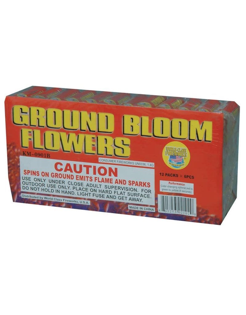 World Class Ground Bloom Flower, WC - Case 20/12/6