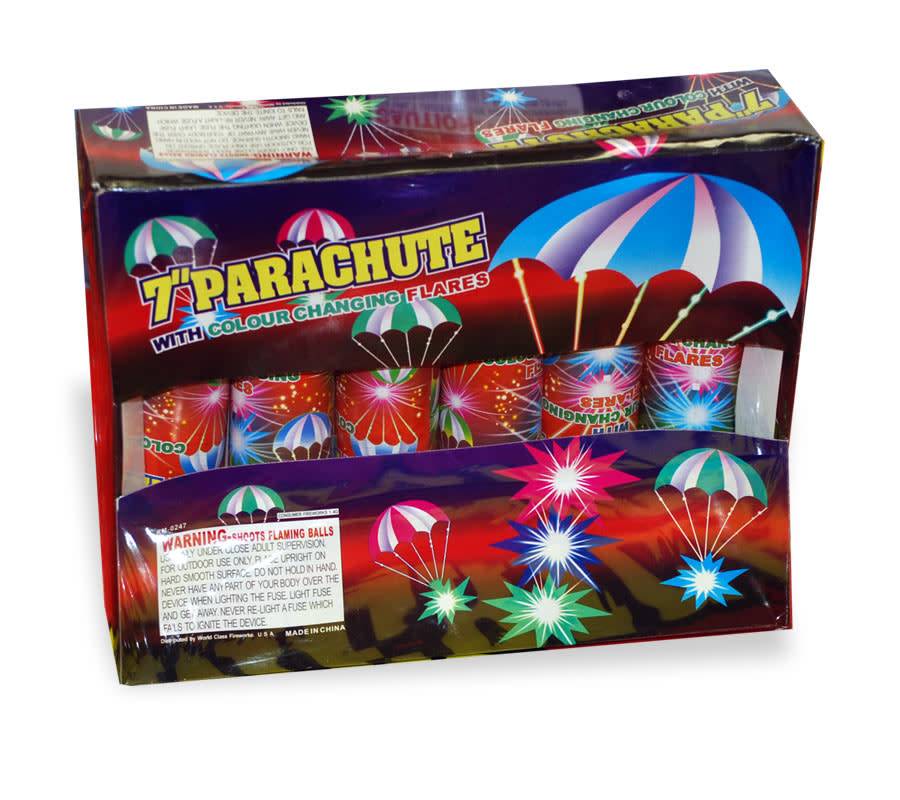 Boomer Parachute w/ 7 Lantern, BM - Pack of 6