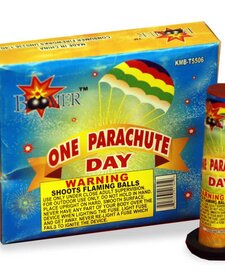 Single Day Parachute, BM - Pack of 6