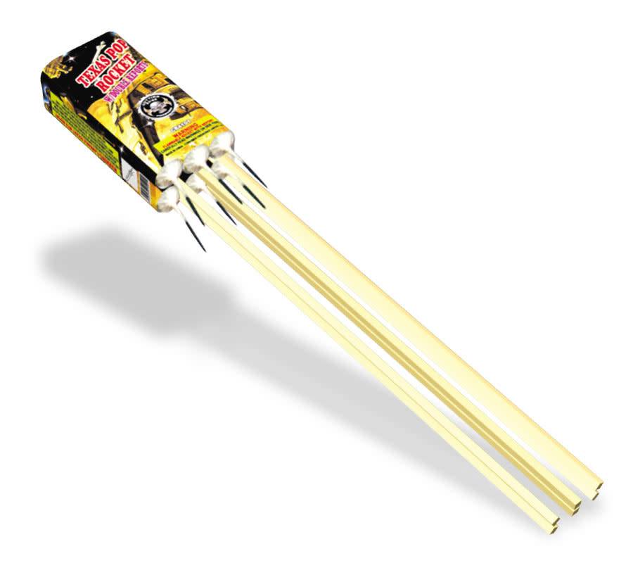 Cutting Edge Texas Pop Rocket, CE, BM - Case of 72/12