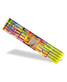 Roman Candle Assorted 10 Ball, CE - Pack 5/1