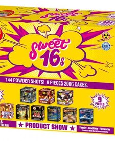 Sweet 16 - Case 9 pcs