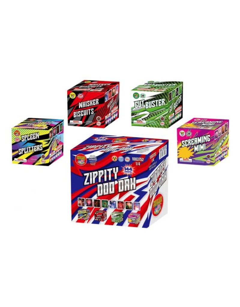 World Class Zippity Do Dah - Case of 4 (Assorted)