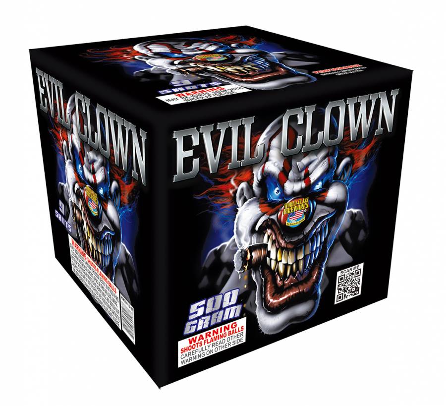 World Class Evil Clown, 500g, WC - Case of 6