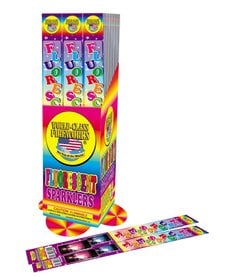 Fluorescent Sparklers 14-in, WC - Pack 4/1