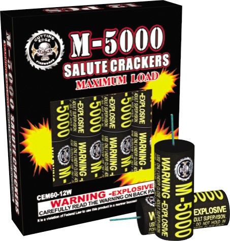 Cutting Edge Maxpop M-5000 Firecracker, CE - Box of 12