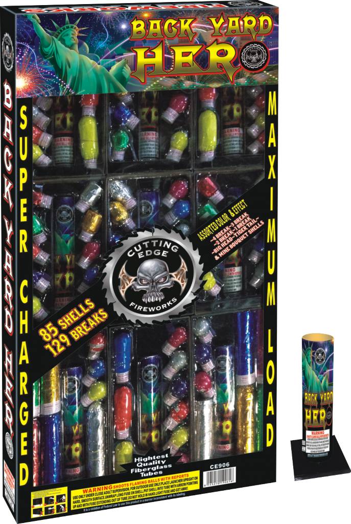 Cutting Edge Back Yard Hero, CE - 84 shells