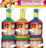 Cutting Edge Champagne Party Poppers, CE - Pack of 6