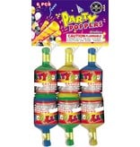 Cutting Edge Champagne Party Poppers, CE - Pack 6/1