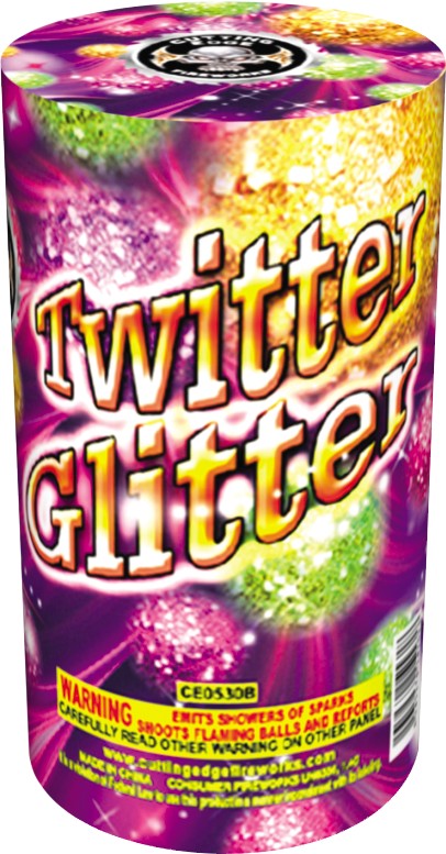 Cutting Edge Twitter Glitter Large, CE