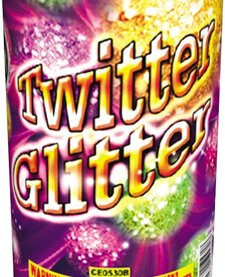 Twitter Glitter Large, CE - Case of 72