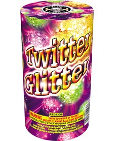 Twitter Glitter Large - Case of 72