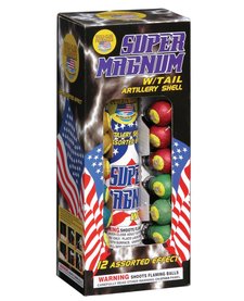 Super Magnum w/ Tail - Case of 12/12