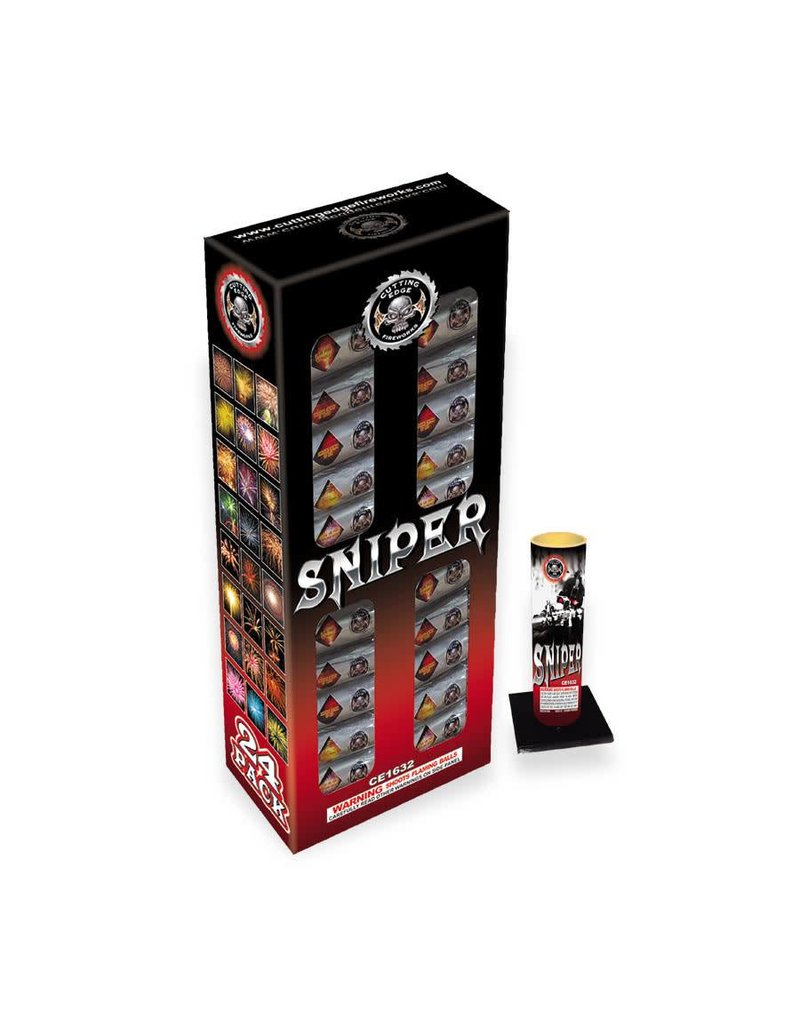 Cutting Edge Sniper 4in Canister - Box of 24
