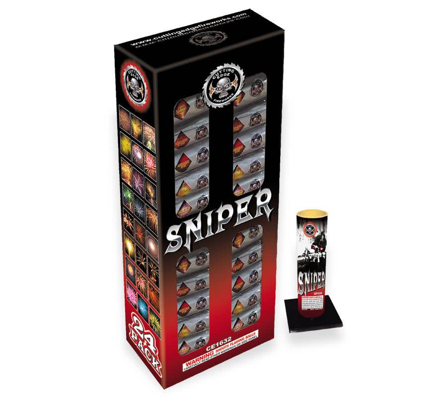 Cutting Edge Sniper 60 Gram 4-in Canister - 24 shells