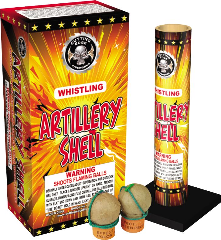 Cutting Edge Whistling Artillery Shell, CE - Box of 6