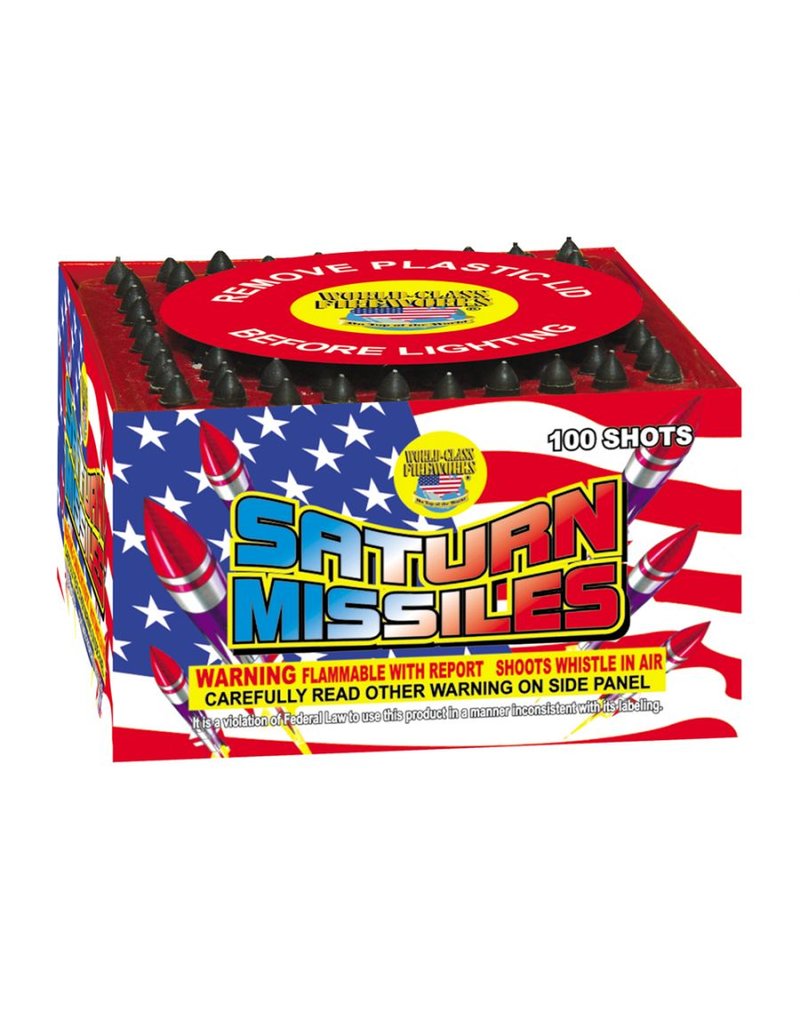 World Class Saturn Missiles 100s, WC - Case of 30