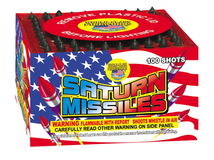 World Class Saturn Missiles 100s, WC - Case of 30