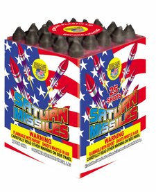 Saturn Missile 25s, WC - Case of 120