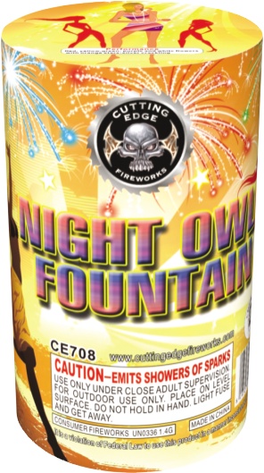 Cutting Edge Night Owl Fountain - Case of 40