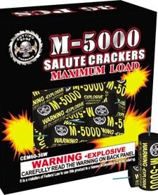 M-5000 Firecracker, CE - Box of 36