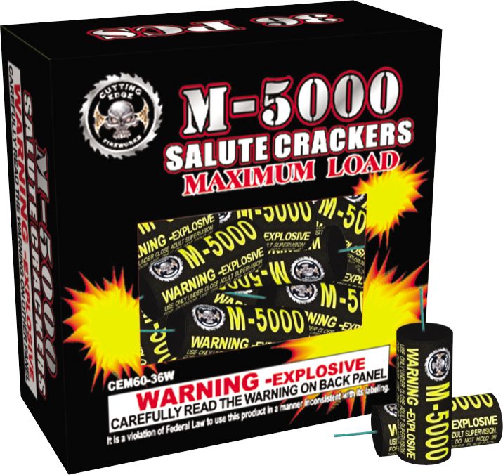 Cutting Edge M-5000 Firecracker, CE - Box of 36