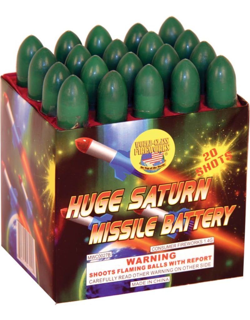 World Class Huge Saturn Missile 20s - Case 30/1