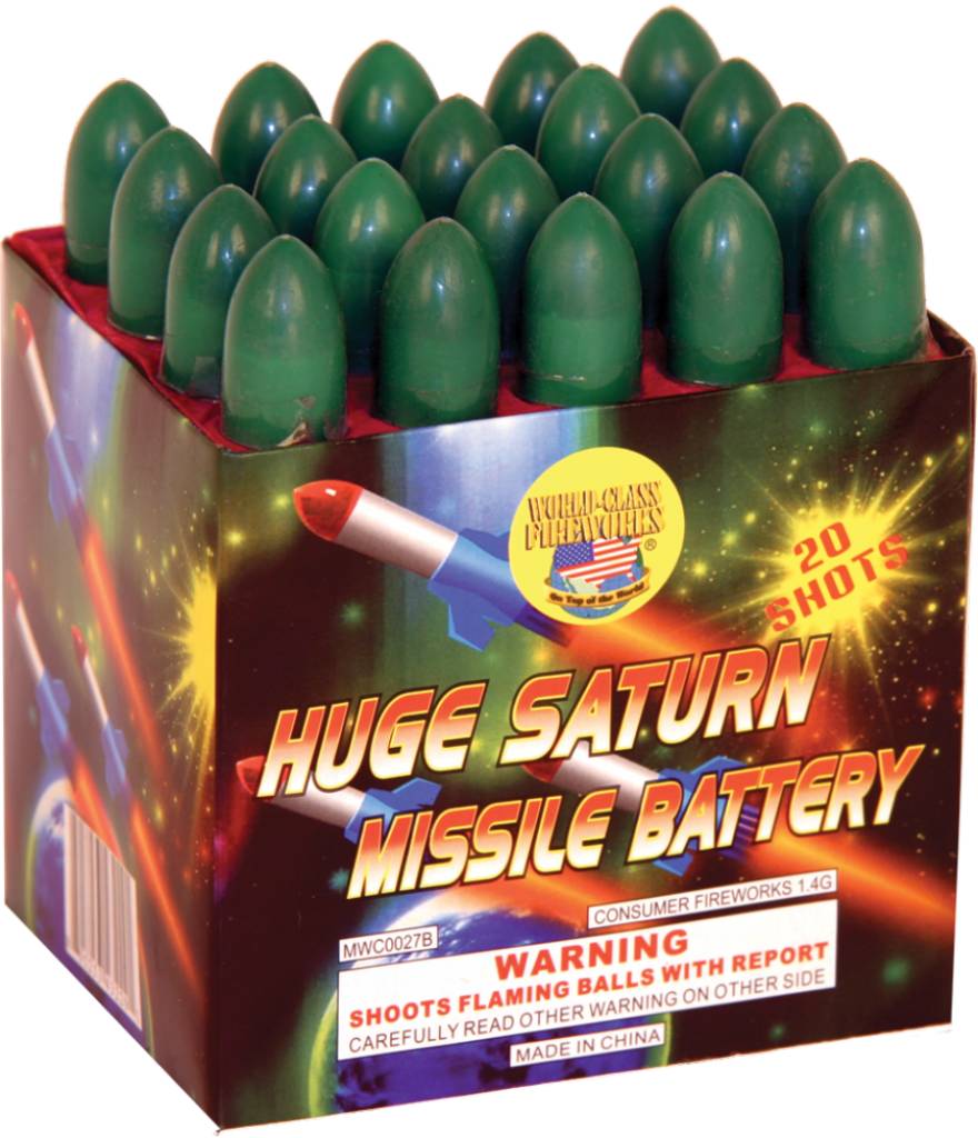 World Class Huge Saturn Missile 20s - Case 30/1