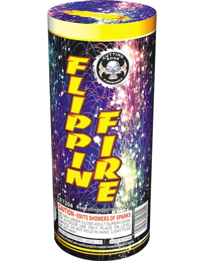 Cutting Edge Flippin Fire Fountain - Case of 36