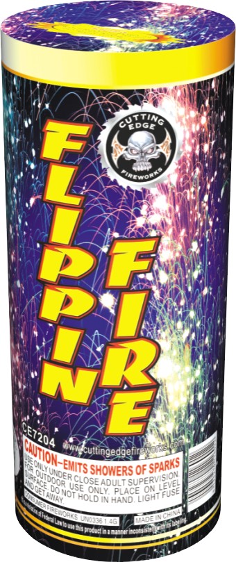 Cutting Edge Flippin Fire Fountain - Case of 36