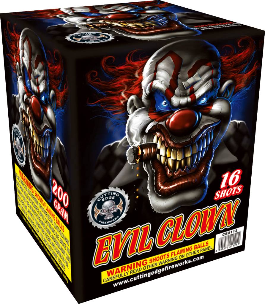 Cutting Edge Evil Clown, 200g, CE - Case of 24
