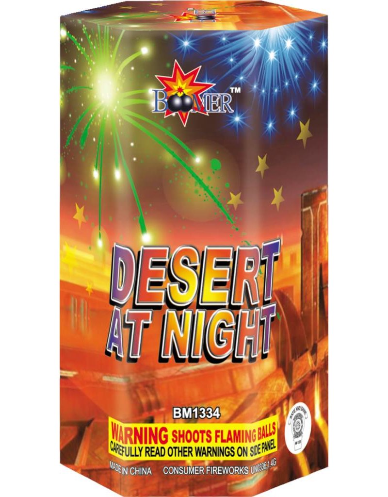 Boomer BM Desert at Night