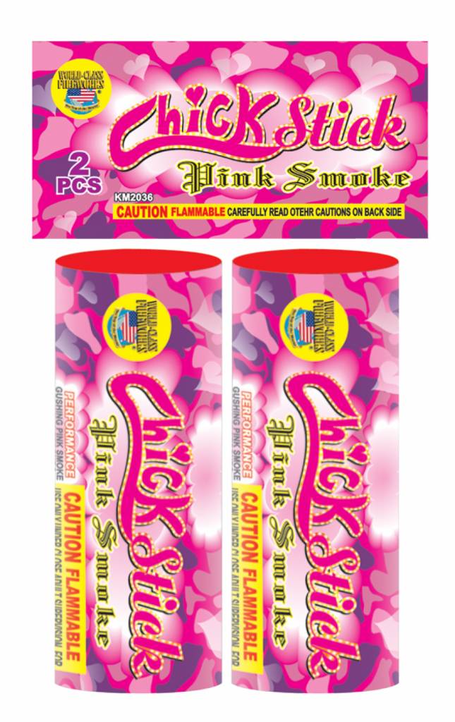 World Class Chick Stick (Pink Smoke) - Case 72/2