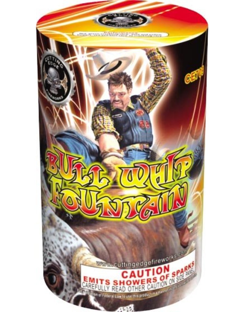 Cutting Edge Bull Whip Fountain - Case of 40