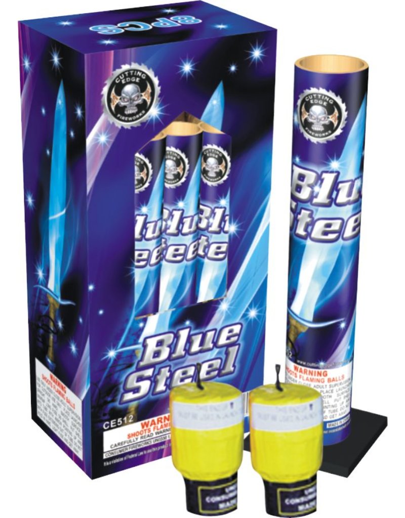 Cutting Edge Blue Steel Canister - Case 12/8