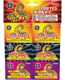 Assorted Snakes, CE - Pack 6/6