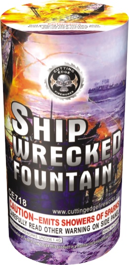 Cutting Edge Ship Wrecked Fountain - Case 12/6