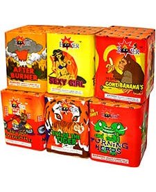 Boomer 16 shot - Case of 18 (Assorted)