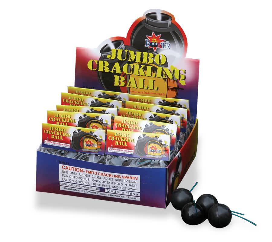 Boomer Jumbo Crackling Ball, BM - Box 12/6