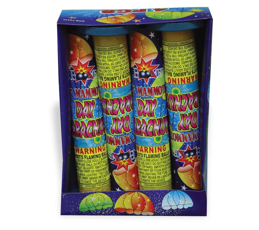 Boomer Mammoth Parachute 40-in - Pack of 4