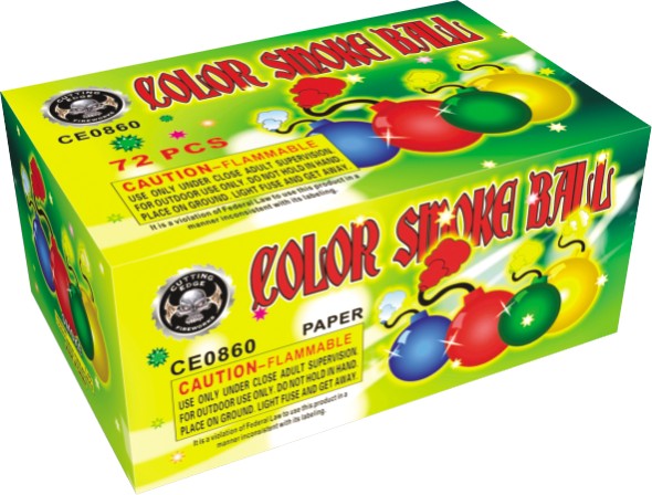 Cutting Edge Color Smoke Ball (clay), CE - Box of 6/12