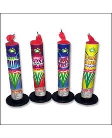 9in Assorted Fountain - Pack of 4