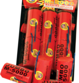 World Class Jumbo Red M-5000 - Pack of 6