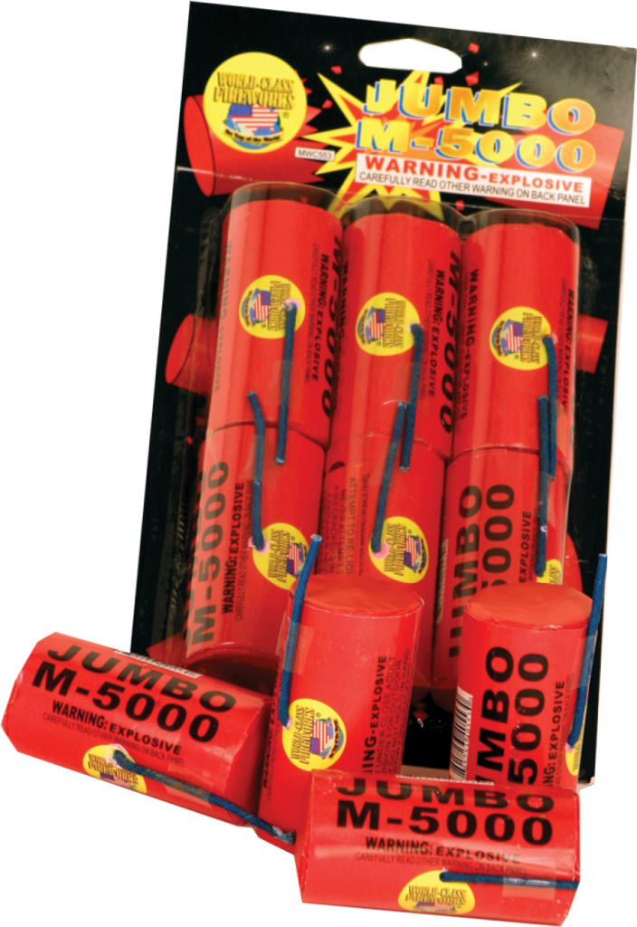 World Class Jumbo Red M-5000 - Pack of 6
