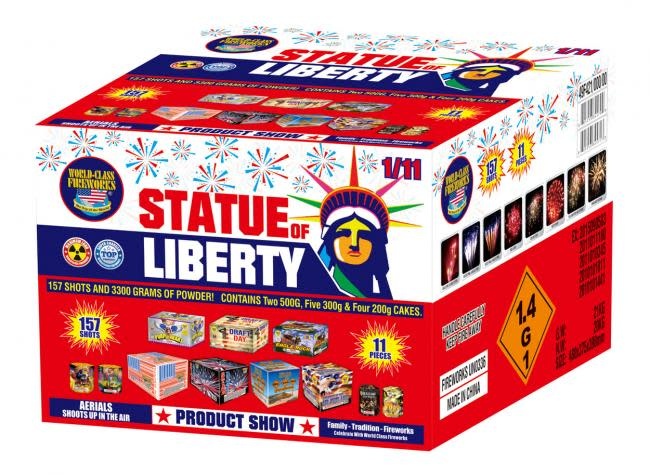 World Class Statue of Liberty - Case of 11 (Assorted)