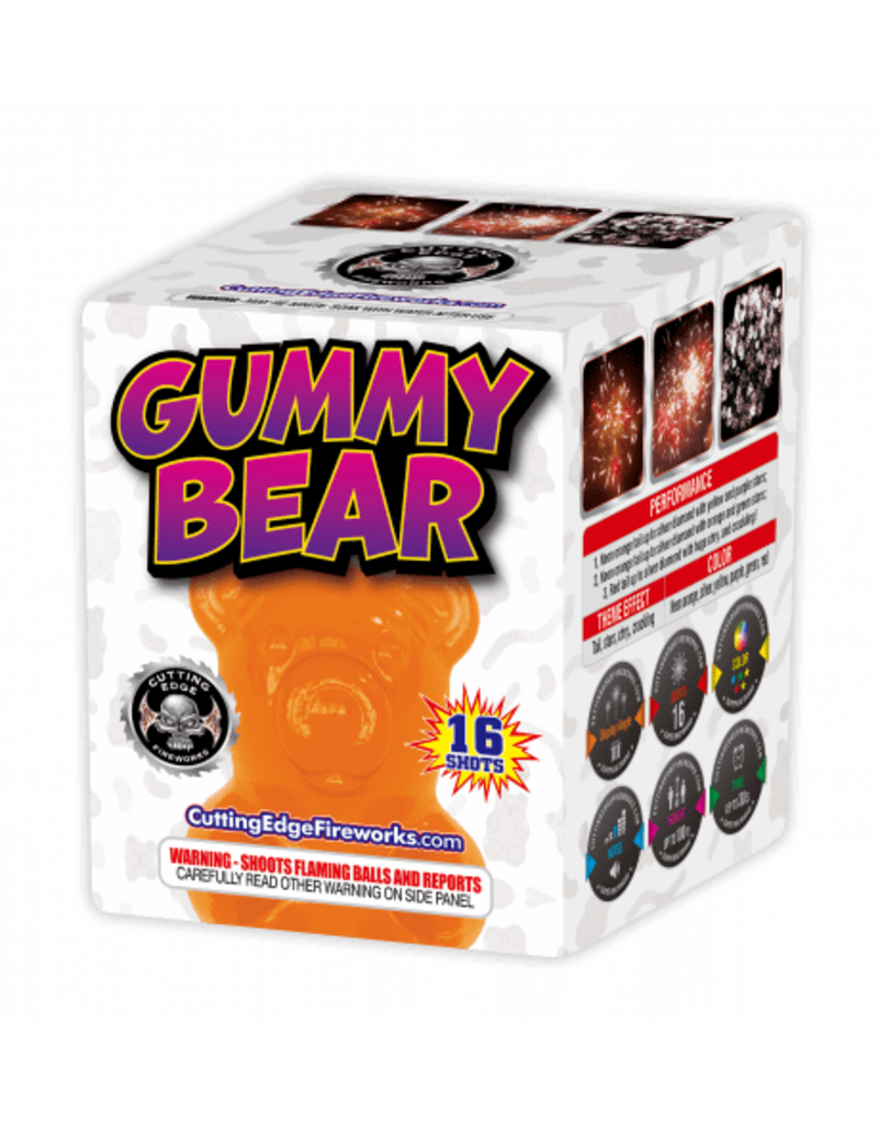 Cutting Edge Gummy Bear - Case of 12